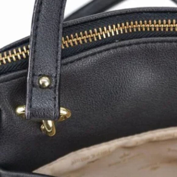 JUICY COUTURE Black Pebbled Leather Handbag - Picture 9 of 14